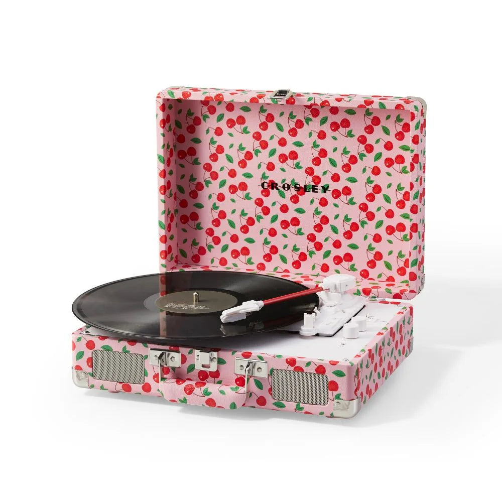 Crosley Cruiser Plus Plattenspieler Zweirichtungs-Bluetooth (Cherry)