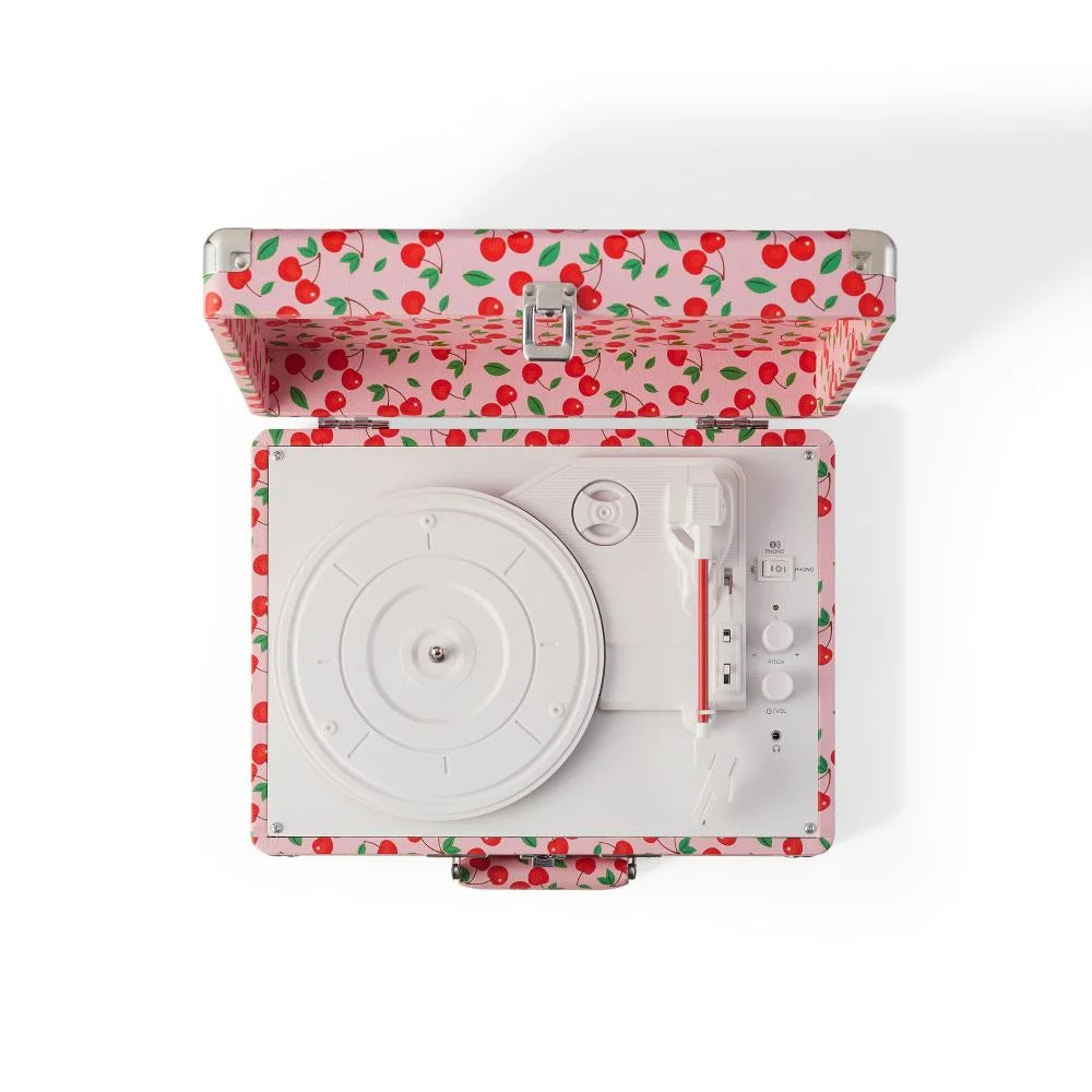 Crosley Cruiser Plus Plattenspieler Zweirichtungs-Bluetooth (Cherry)
