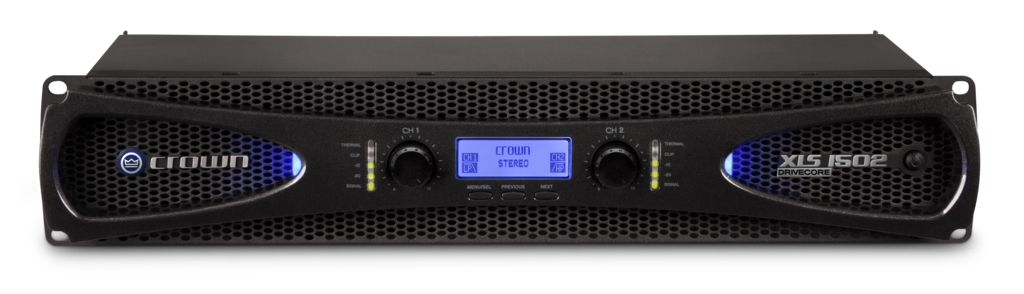 Crown XLS1502 2-Kanal Verstärker 2x525W @ 4Ω | DSP | XLR/RCA