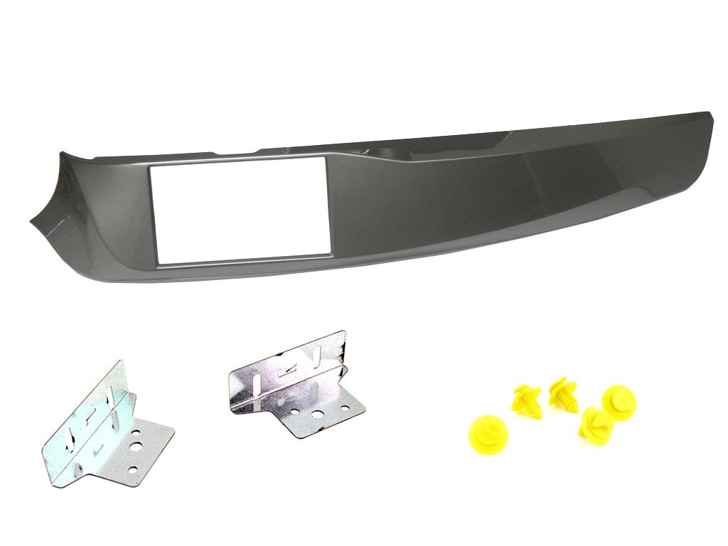 2-DIN Rahmen für Alfa Romeo Giulietta (Silber)