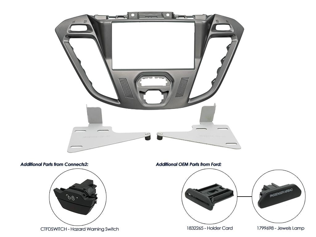 CT23FD38 2-DIN Rahmen für Ford