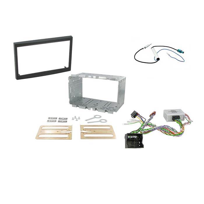 2-DIN Kit für Peugeot 207 & 307 mit Rücksensor