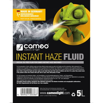 Cameo INSTANT Hazer-Fluid (5L)