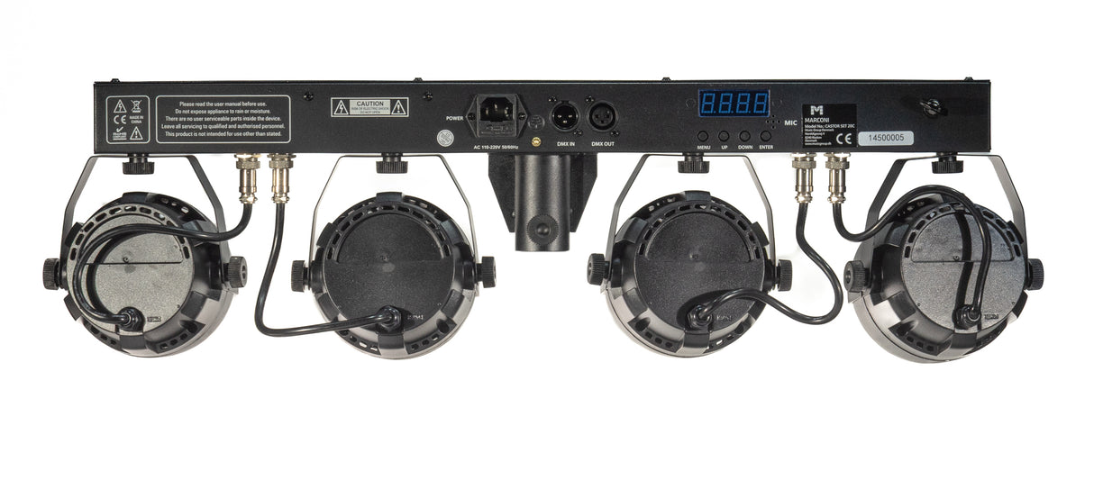 Marconi Castor Party Light Paket (RGBW-Wash)