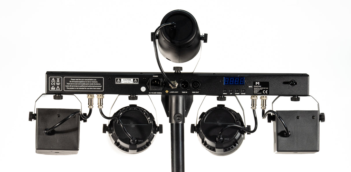 Marconi Caster Light Paket (Wash, Derby, Laser)