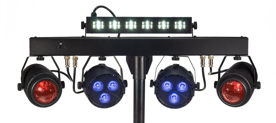 Marconi Castor Party Lichtpaket (wash, strobe, UV, Ball)