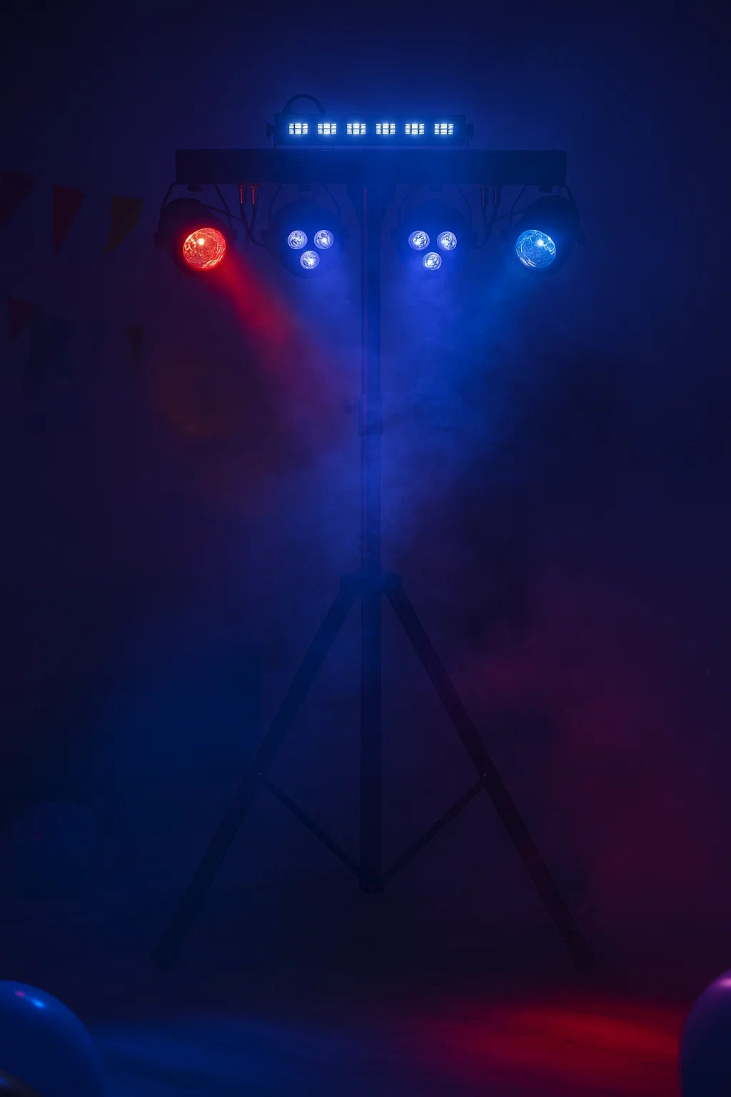 Marconi Castor Party Lichtpaket (wash, strobe, UV, Ball)