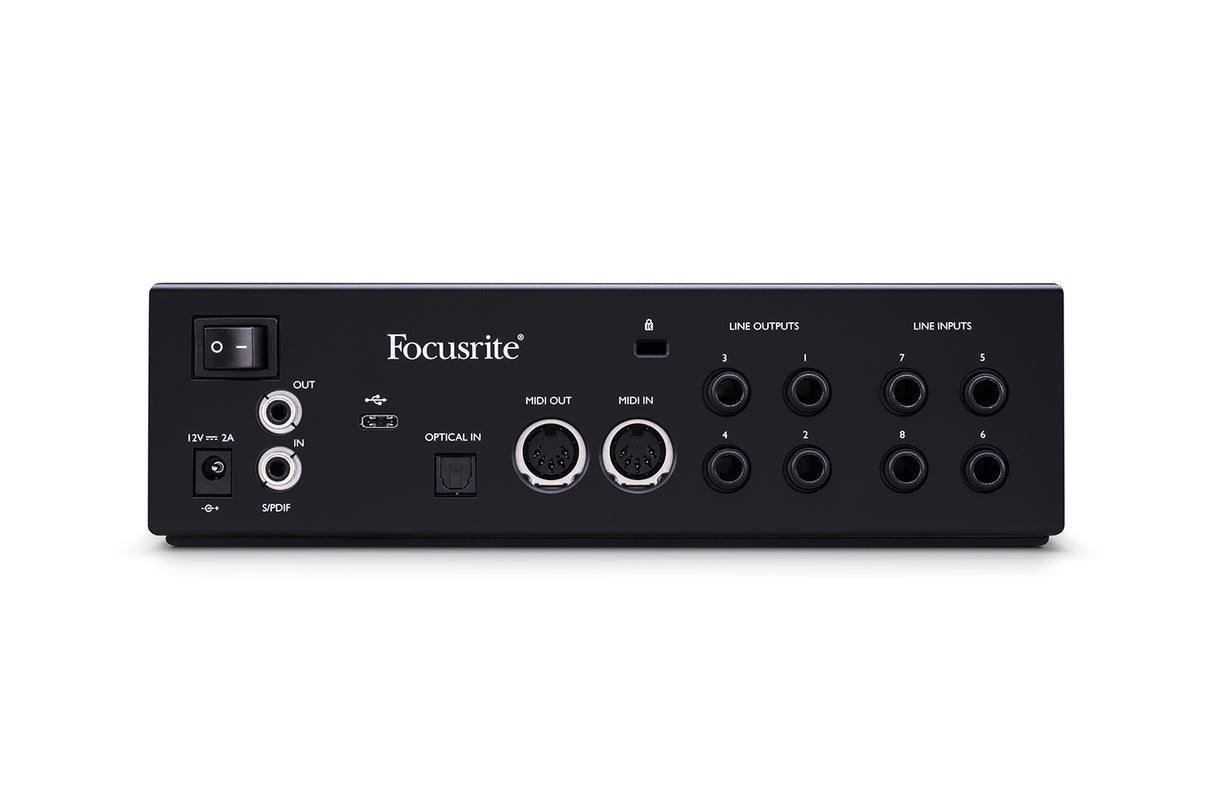 Focusrite Clarett+ 4Pre USB Audiointerfaces