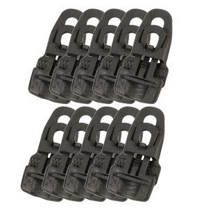 Molton Clips Midi (10 pcs.) - black