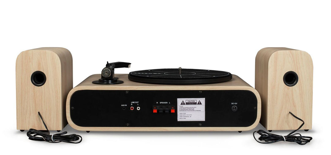 Crosley Gig Plattenspieler m. Lautsprechern (Natural)