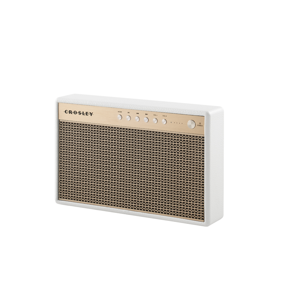Crosley Montero Bluetooth Lautsprecher (Weiß)