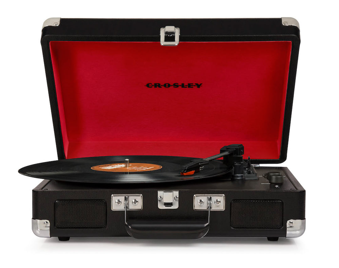 Crosley Cruiser Plus Plattenspieler Zweiwege Bluetooth (Schwarz)