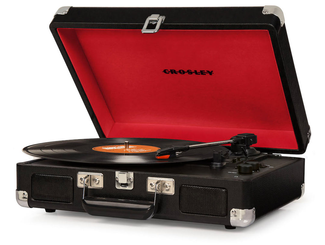 Crosley Cruiser Plus Plattenspieler Zweiwege Bluetooth (Schwarz)