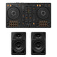 Pioneer DJ FLX4 Monitor Bundle