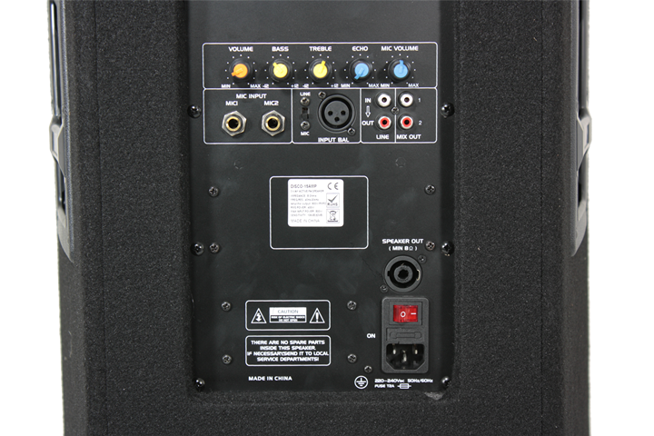 Ibiza 3-way active PA speaker