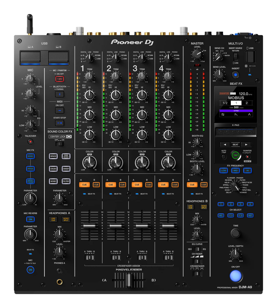 AlphaTheta CDJ-1500X - DJM-A9 Paket