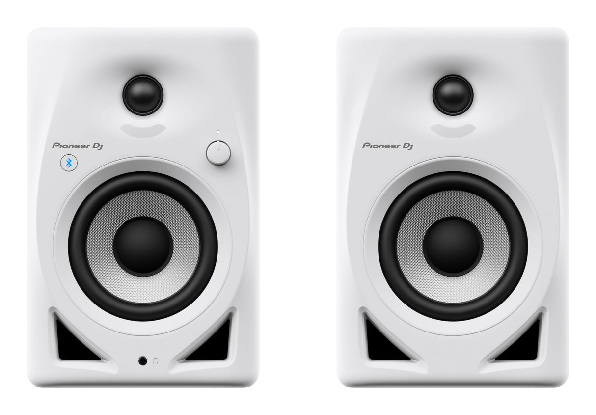 Pioneer DJ DM-40D-BT-W Studio Monitors w. Bluetooth (White)