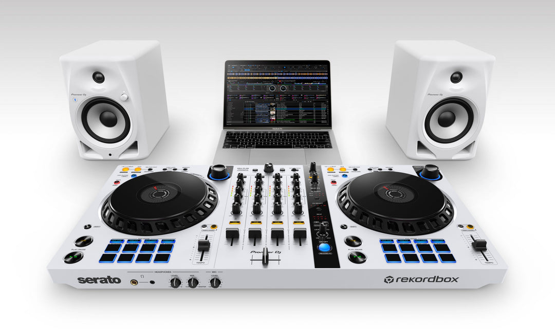 Pioneer DJ DM-50D-BT-W - Studiomonitore m. Bluetooth (Weiß)