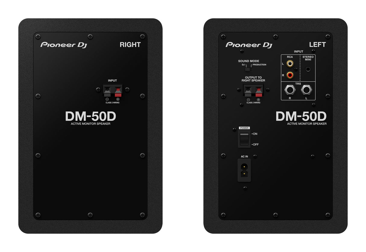 Pioneer DJ DM-50D (Schwarz)