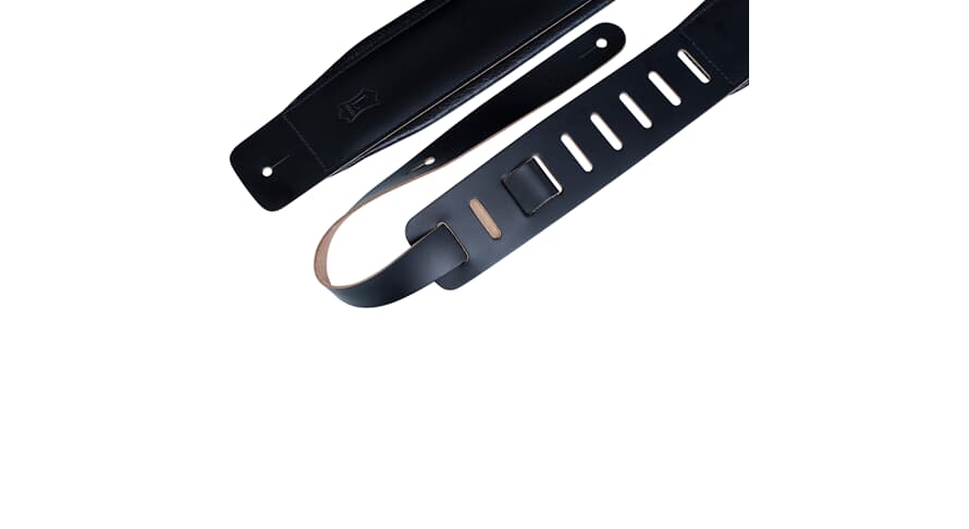 Levys DM1PD-XL Gitarrengurt 3", schwarz, extra lang
