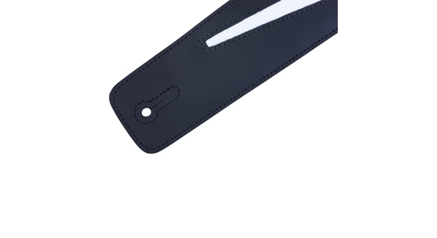 Levys DM2 Gitarrengurt 2 1/2", schwarz
