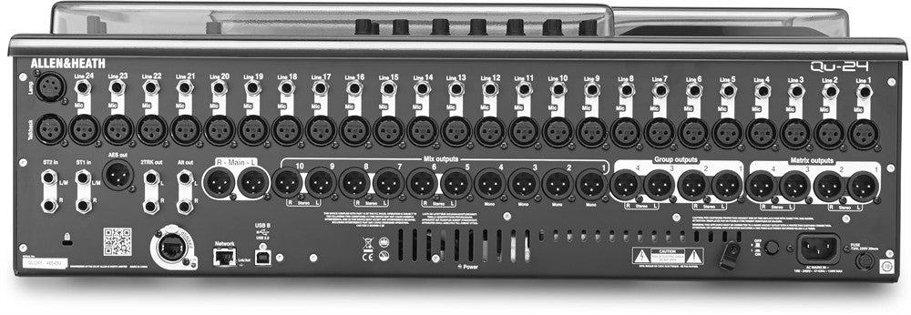 Decksaver Schutz cover für Allen & Heath QU-24