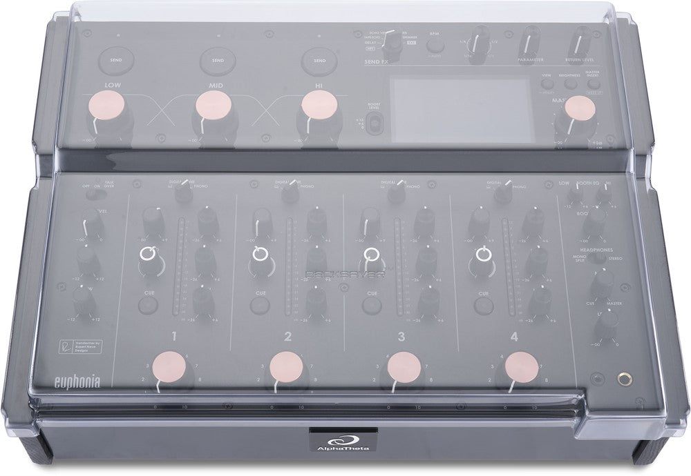Decksaver Schutz cover für AlphaTheta Euphonia (Soft-Fit)