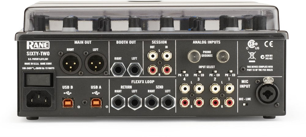 Decksaver Schutz cover für Rane Sixty-Two