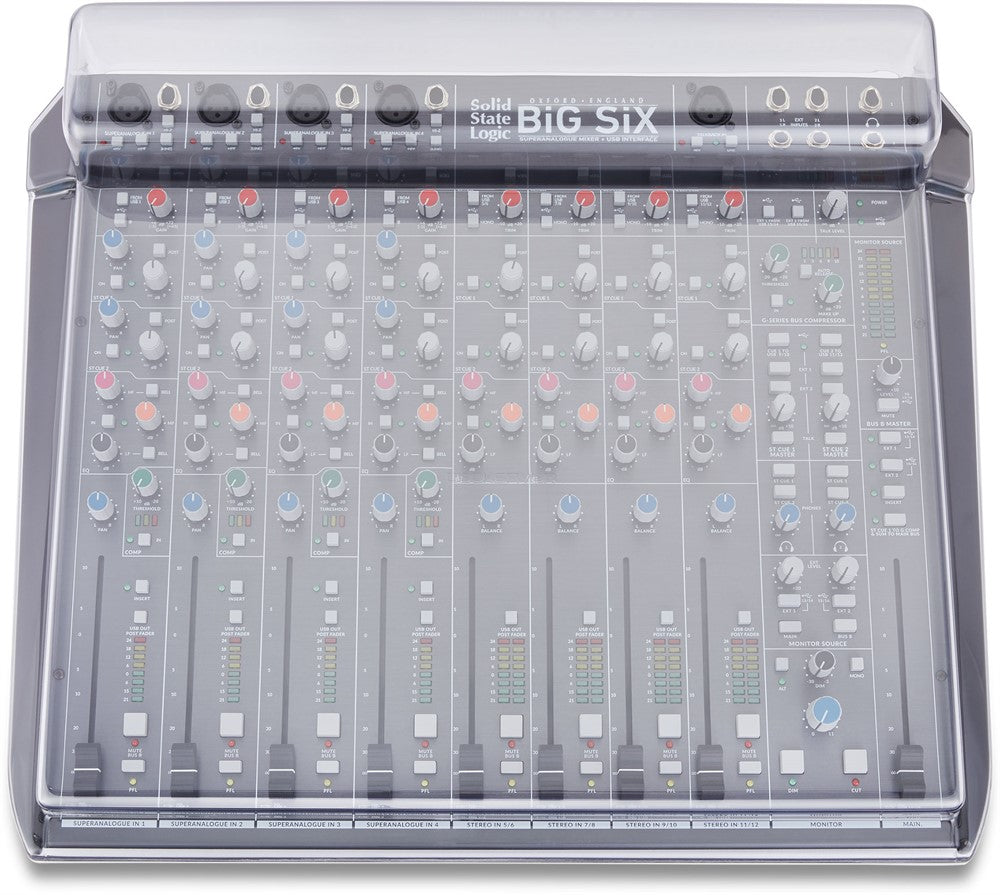 Decksaver Schutz cover für Solid State Logic Big Six
