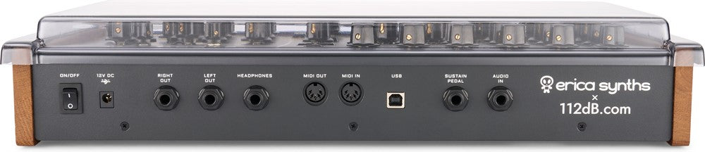 Decksaver Schutz cover für Erica Synths Steampipe (Soft-Fit)