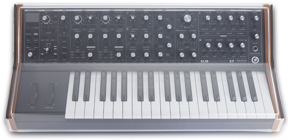 Decksaver Schutz cover für Moog Subsequent 37 (Soft-Fit)