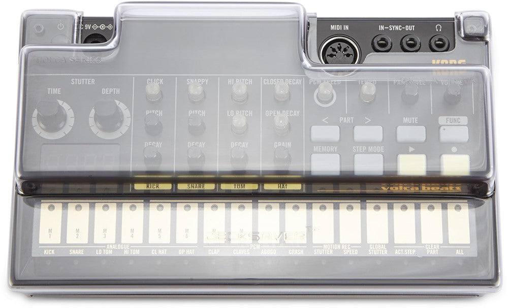 Decksaver-Schutz cover für Korg Volca Beats, Bass, FM, Keys & Sample