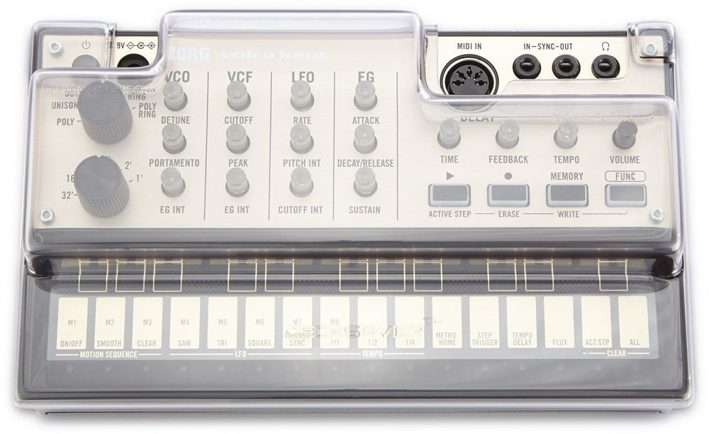 Decksaver-Schutz cover für Korg Volca Beats, Bass, FM, Keys & Sample