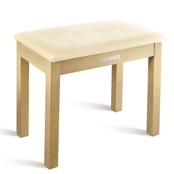 Donner Bench Klavierbank beige
