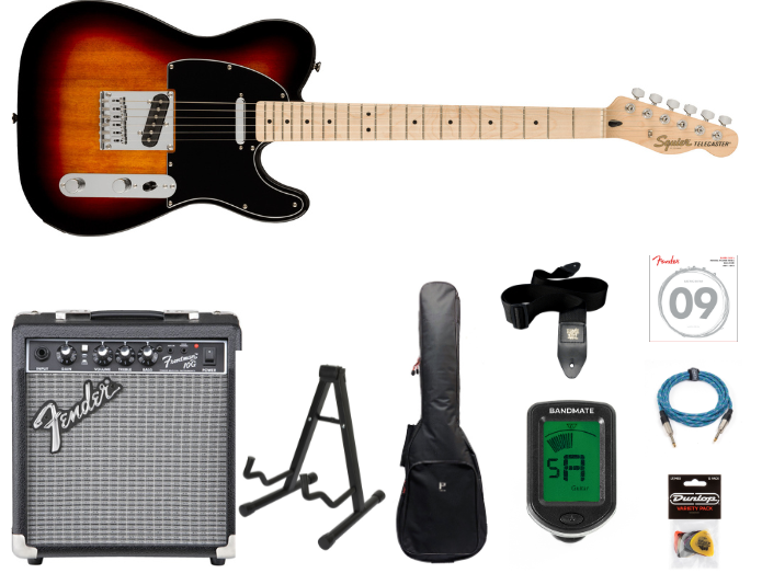 Fender Squier Affinity Telecaster Starterpaket (Sunburst)