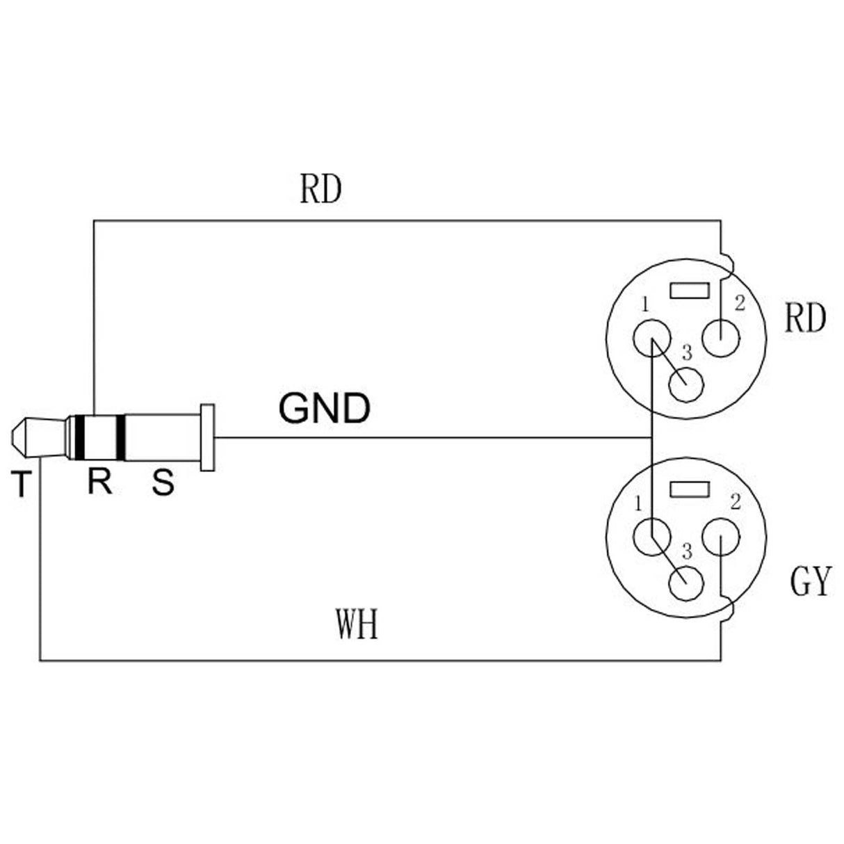 Enova Nxt 3-Pin XLR mikrofonkabel 6 meter