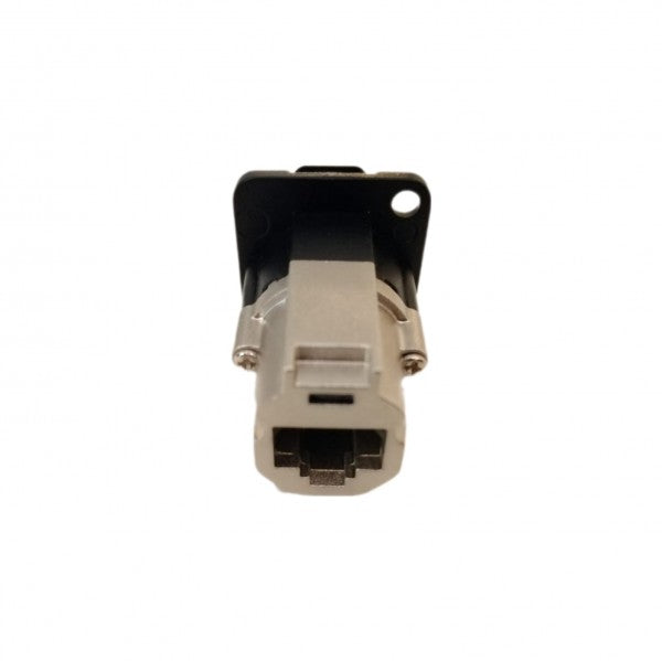Enova RJ45-Chassis-Durchführung Cat6A, schwarz