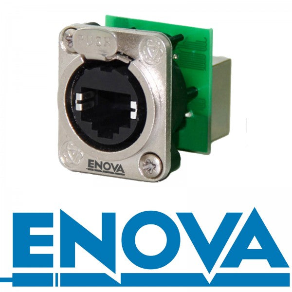 Enova RJ45-Gehäusedurchführung CAT5E Blank