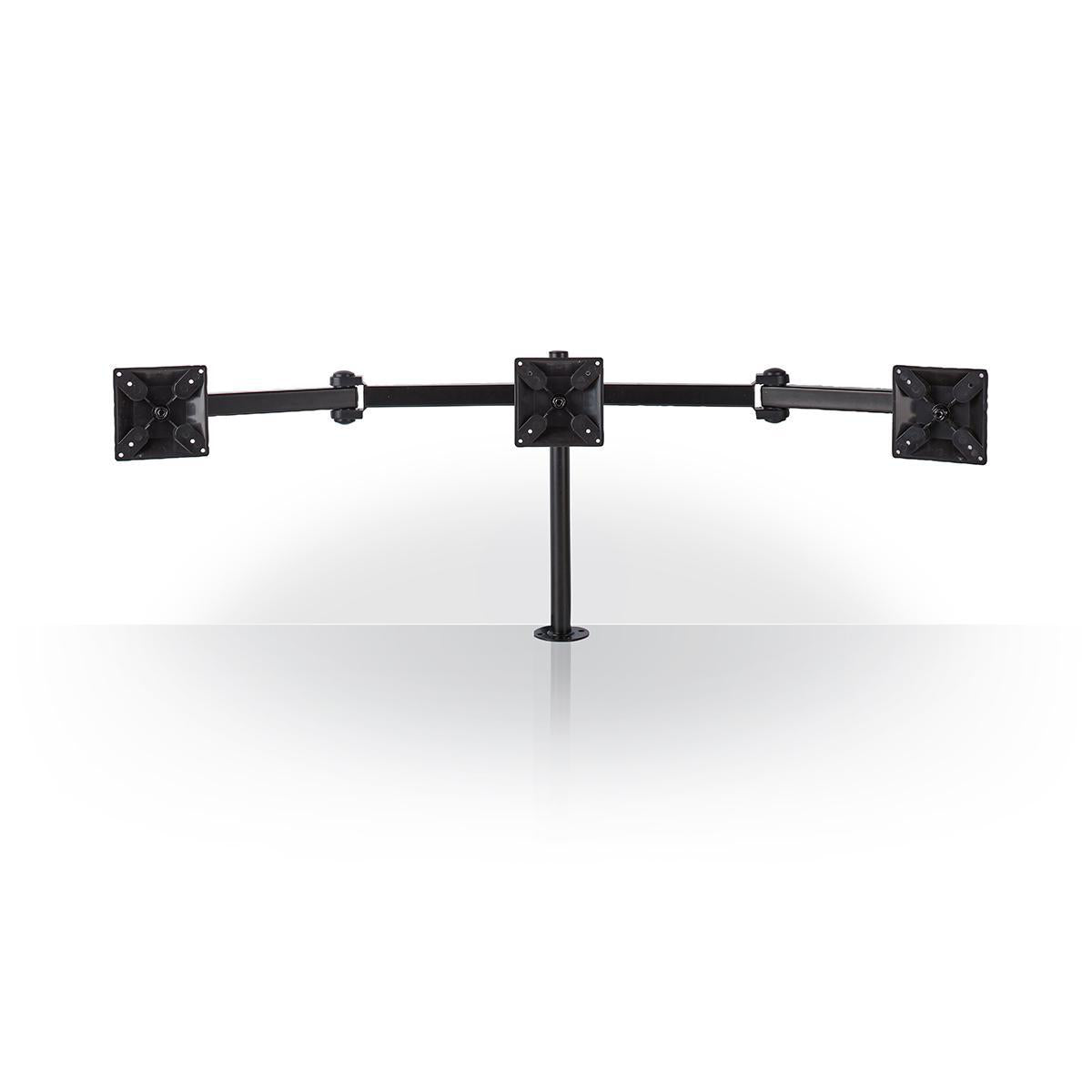 Ergonomic Monitor Mount for 3 monitors, 14-24"