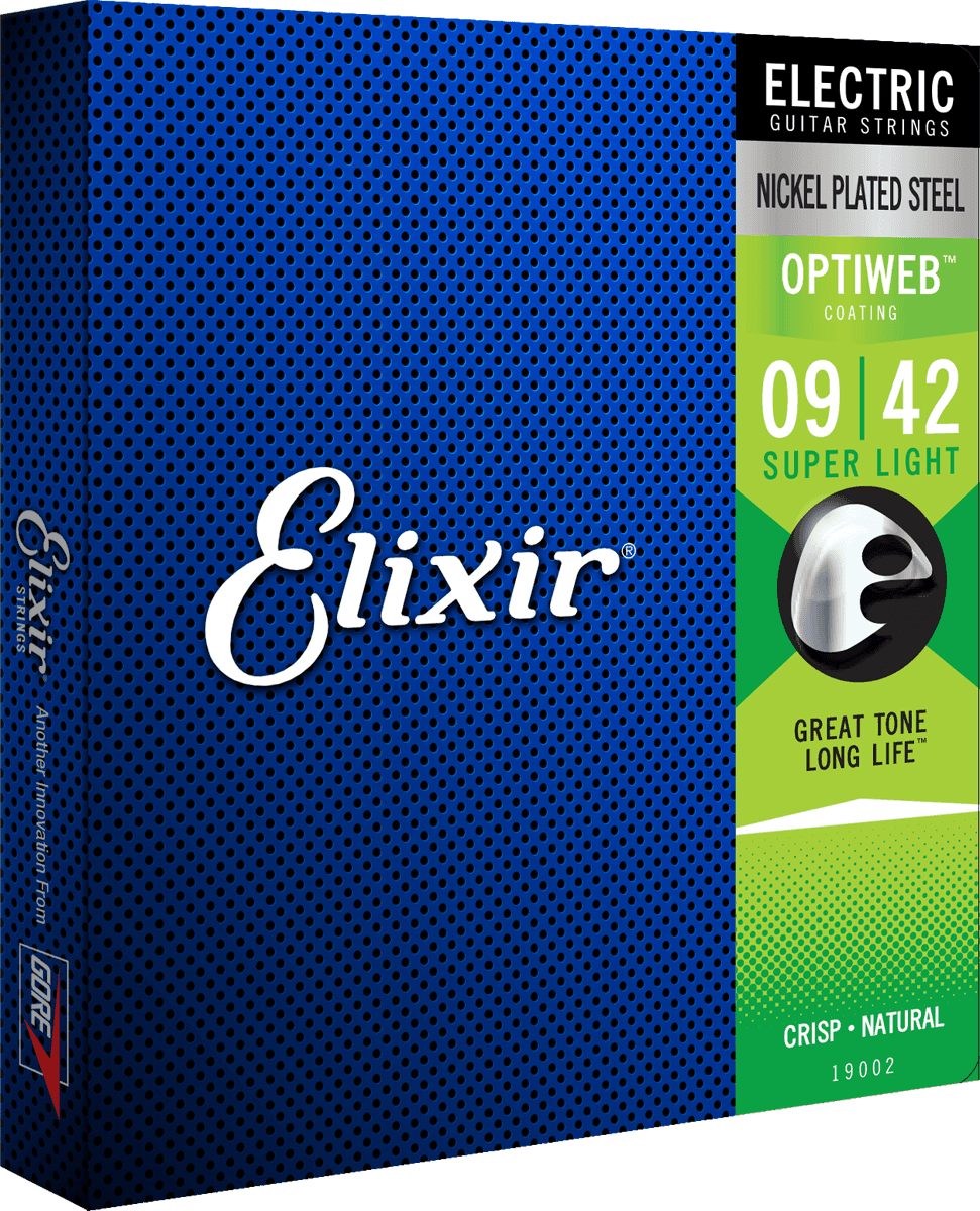 Elixir Optiweb Guitar Strings (Super Light 09-42)