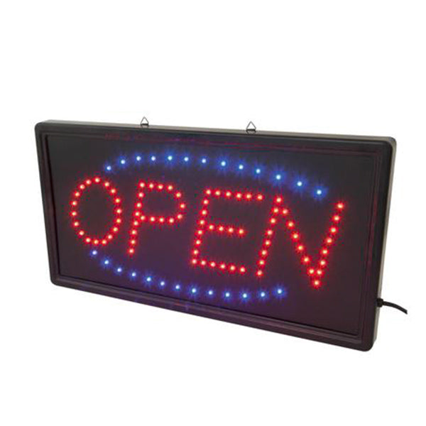 OPEN Schild, LED