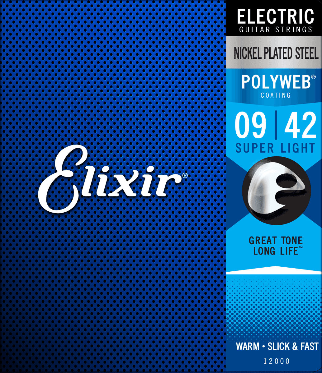 Elixir Polyweb Gitarrensaiten (Super Light, 09-42)