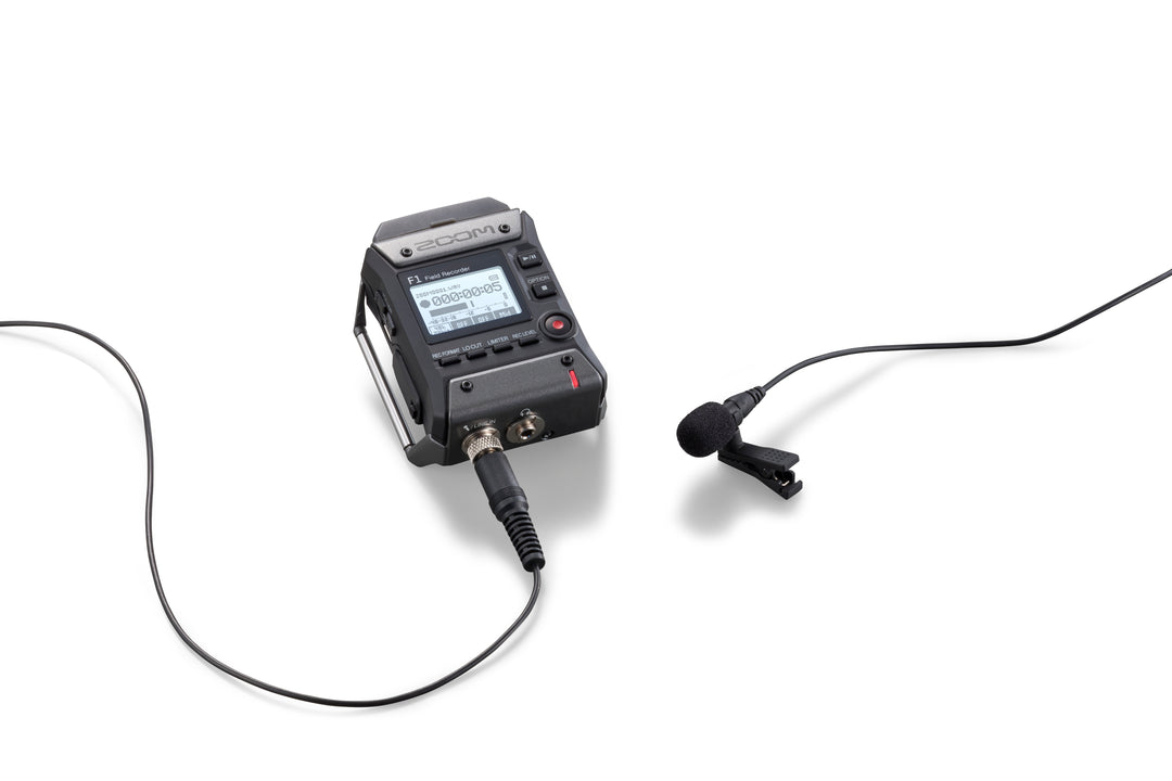 Zoom F1-LP Field Recorder + Lavalier Mikrofon