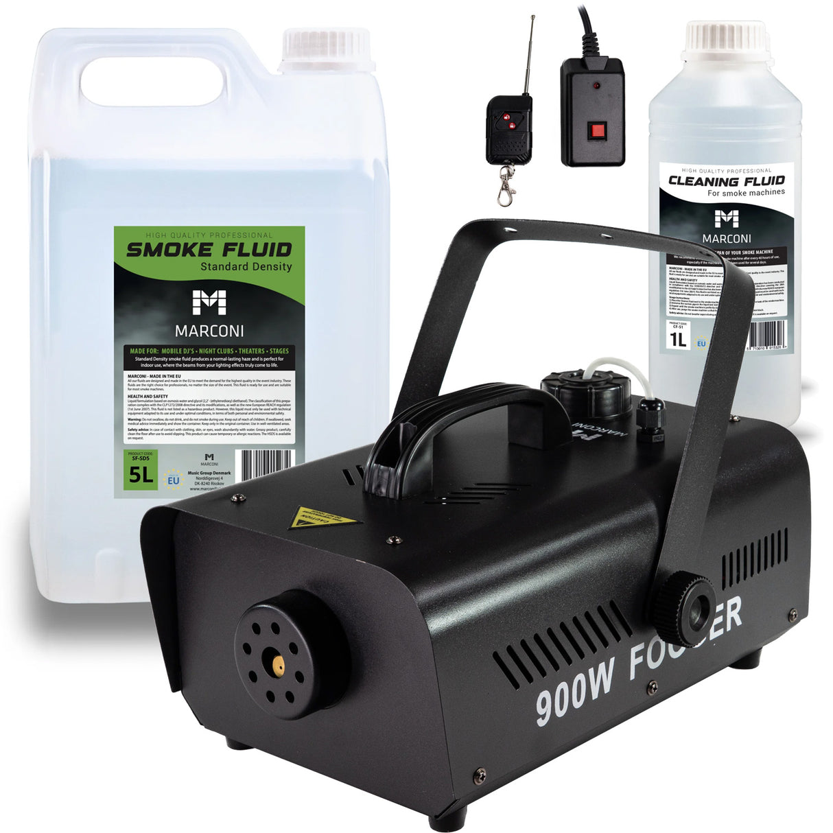 Marconi Nebelmaschine (900W) Bundle