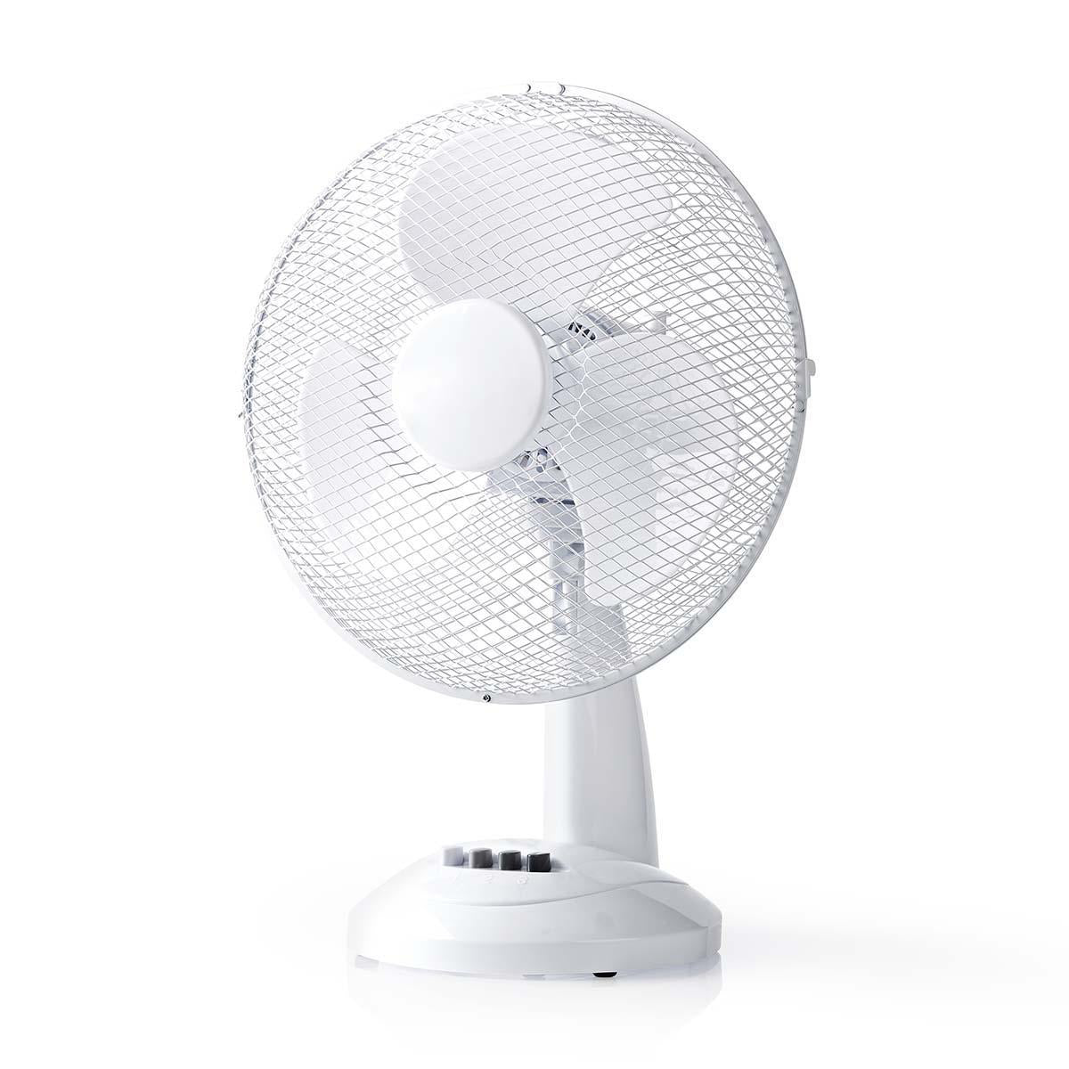Table fan, 30cm - white