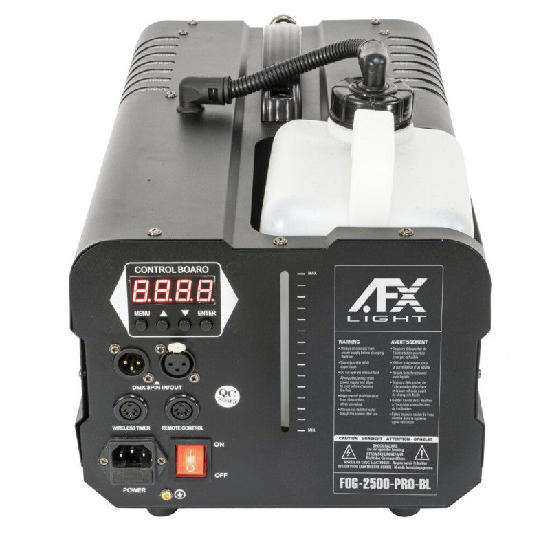 AFX FOG 2500 Nebelmaschine (2500W, Schwarz)