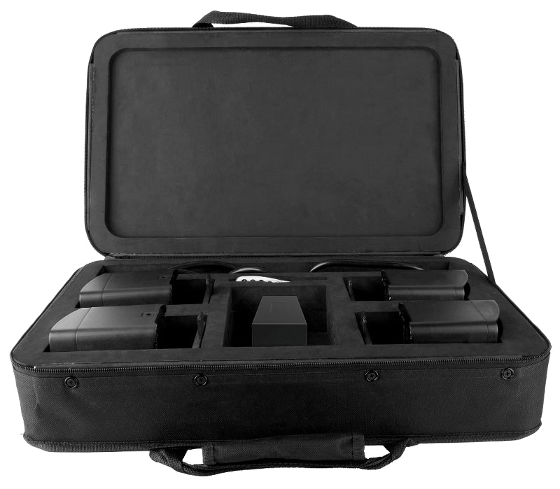 Chauvet FREEDOM H1 Batterielampe 4 Stk. m. Tasche (schwarz)