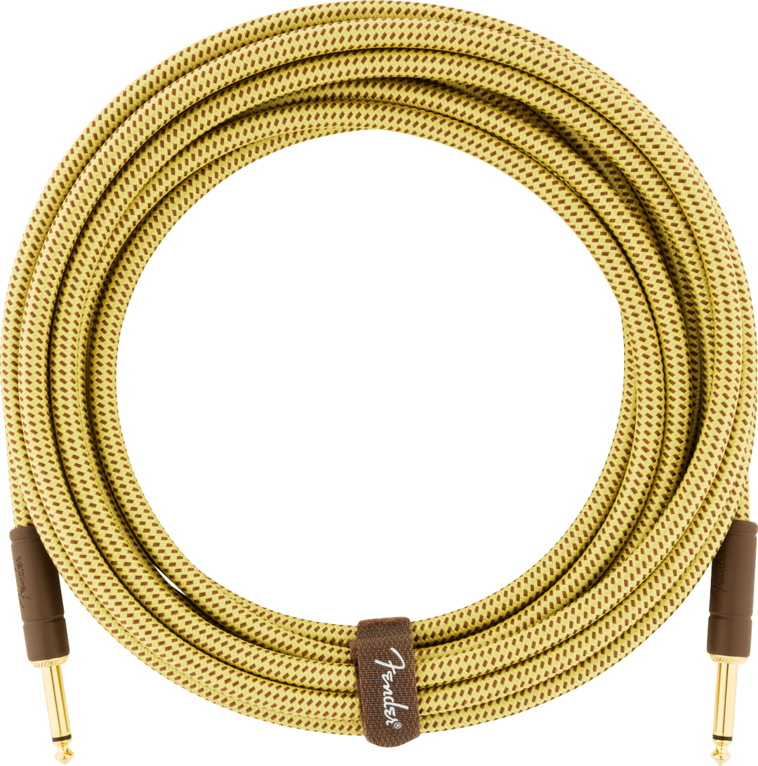 Fender Deluxe Gitarren Kabel (Tweed, 3m)