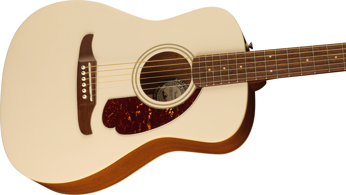 Fender Malibu Player Westerngitarre (Olympic White)