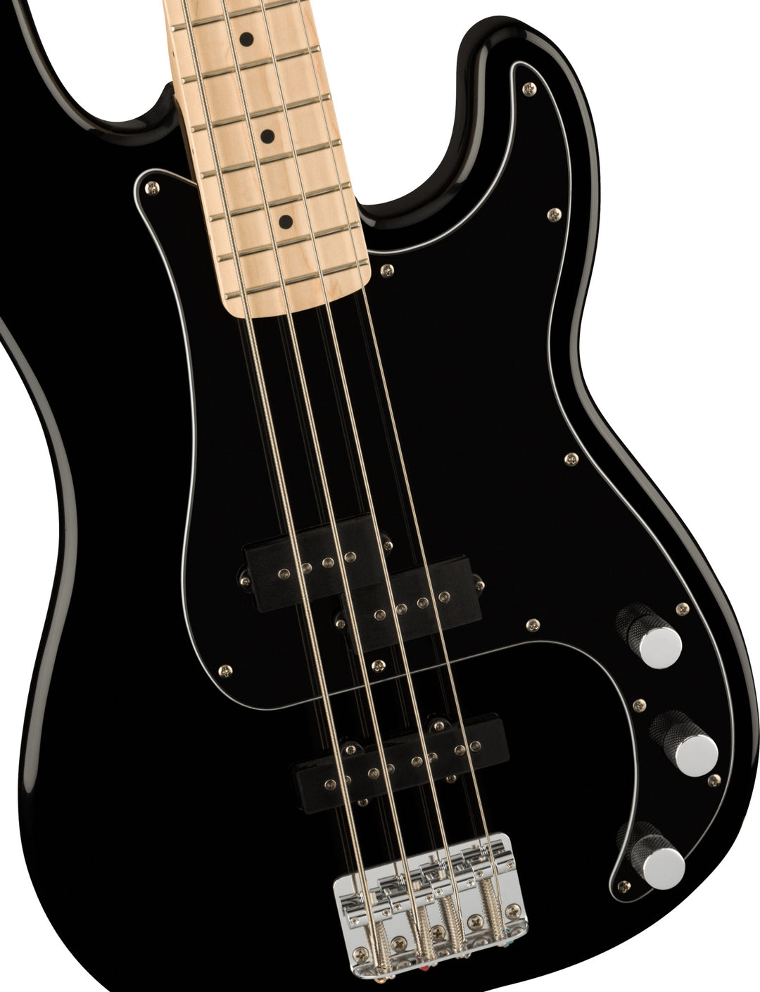 Fender Squier Affinity Precision E-Bass (Schwarz)